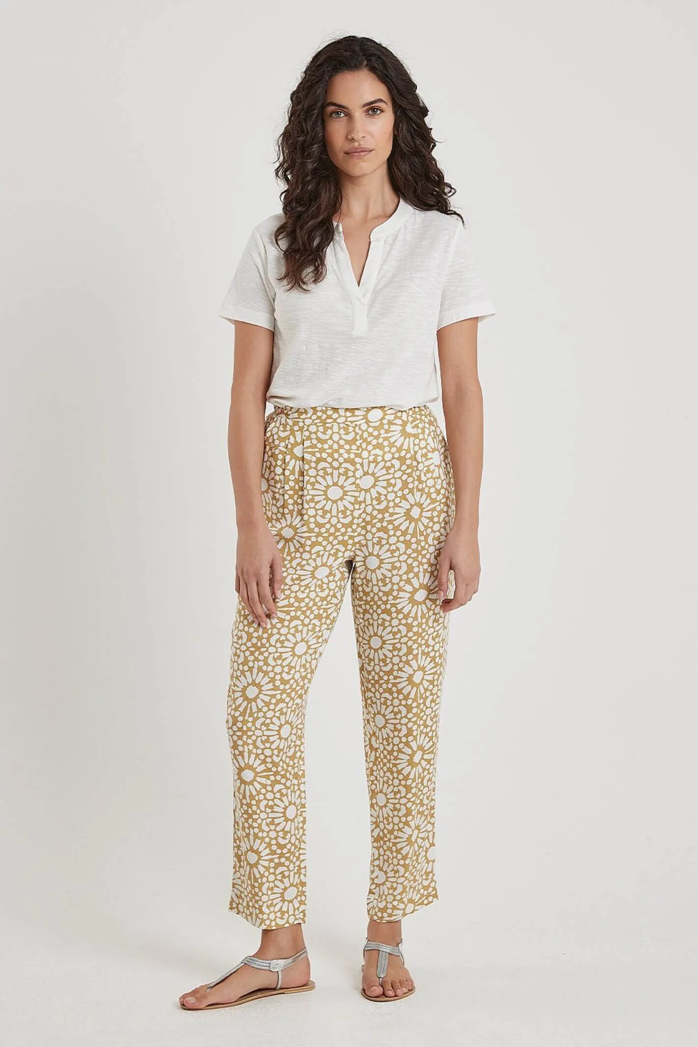 Adini 31621 Sundial Tile Print Ciara Trousers