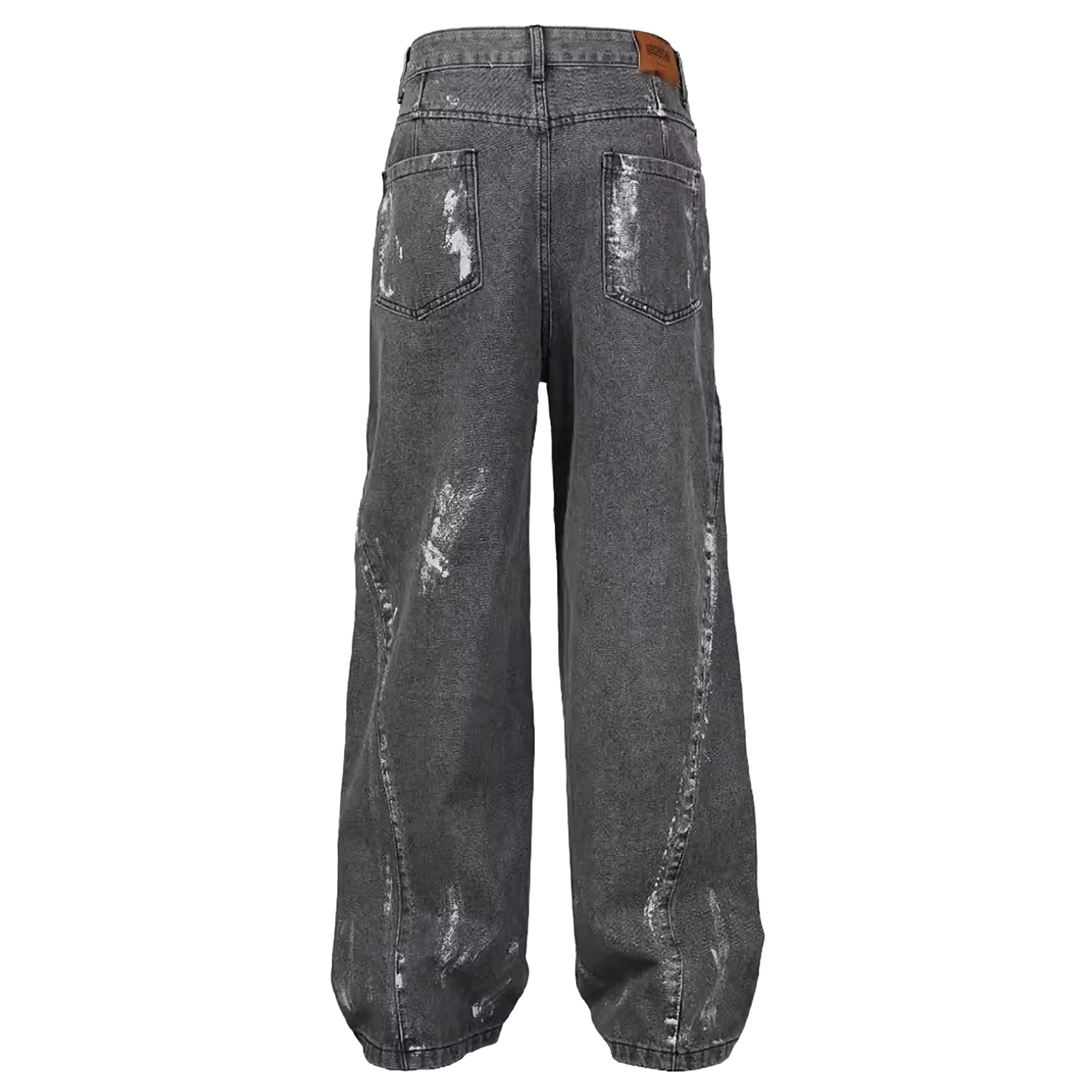 'Artisan' Heavy-Duty Patched Denim Jeans