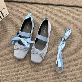 binfenxie 2024 Spring Women Ballet Flats Fashion Elegant Cross Strap Shoes Ladies Comfort Street Style Soft Sole Ballerinas Shoes