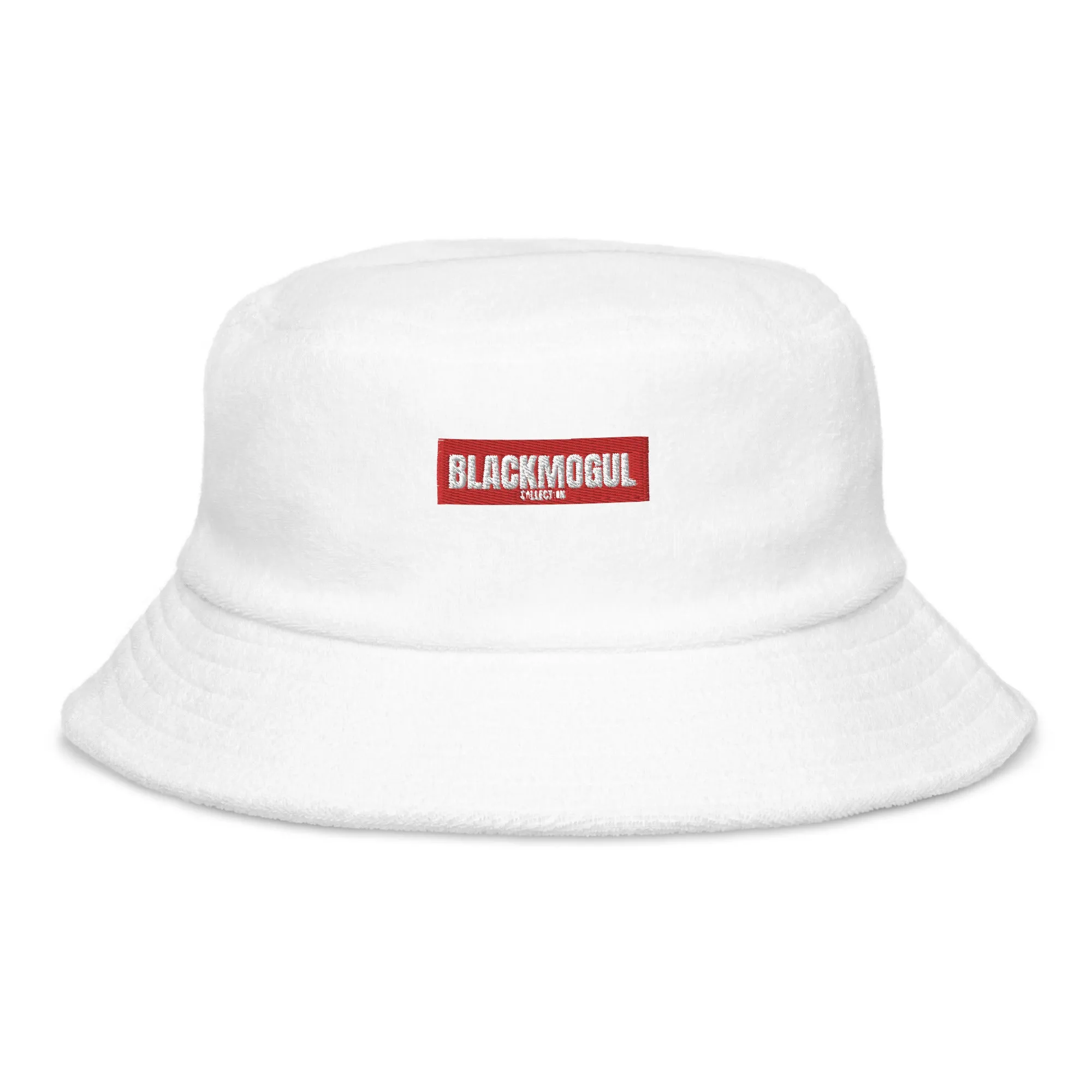 Black Mogul Supreme Terry cloth bucket hat