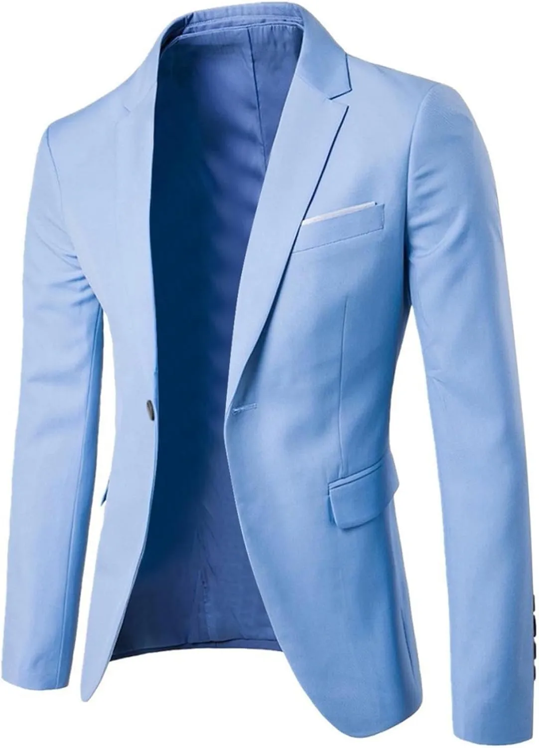 Blazer for Men Business Casual Suit Jacket Regular Fit Lapel Daily Lightweight Sport Coats Blazers with Pocket