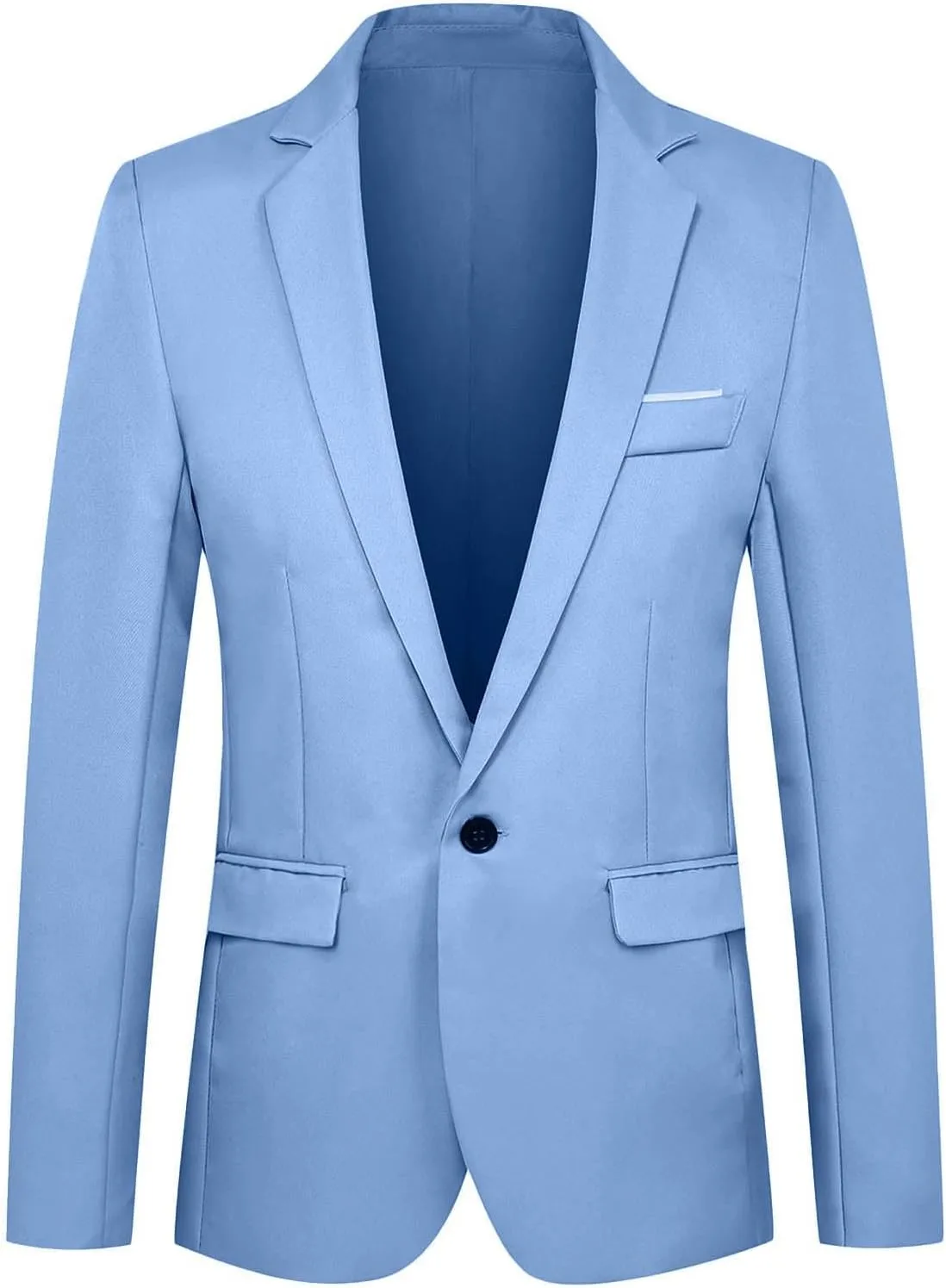 Blazer for Men Business Casual Suit Jacket Regular Fit Lapel Daily Lightweight Sport Coats Blazers with Pocket