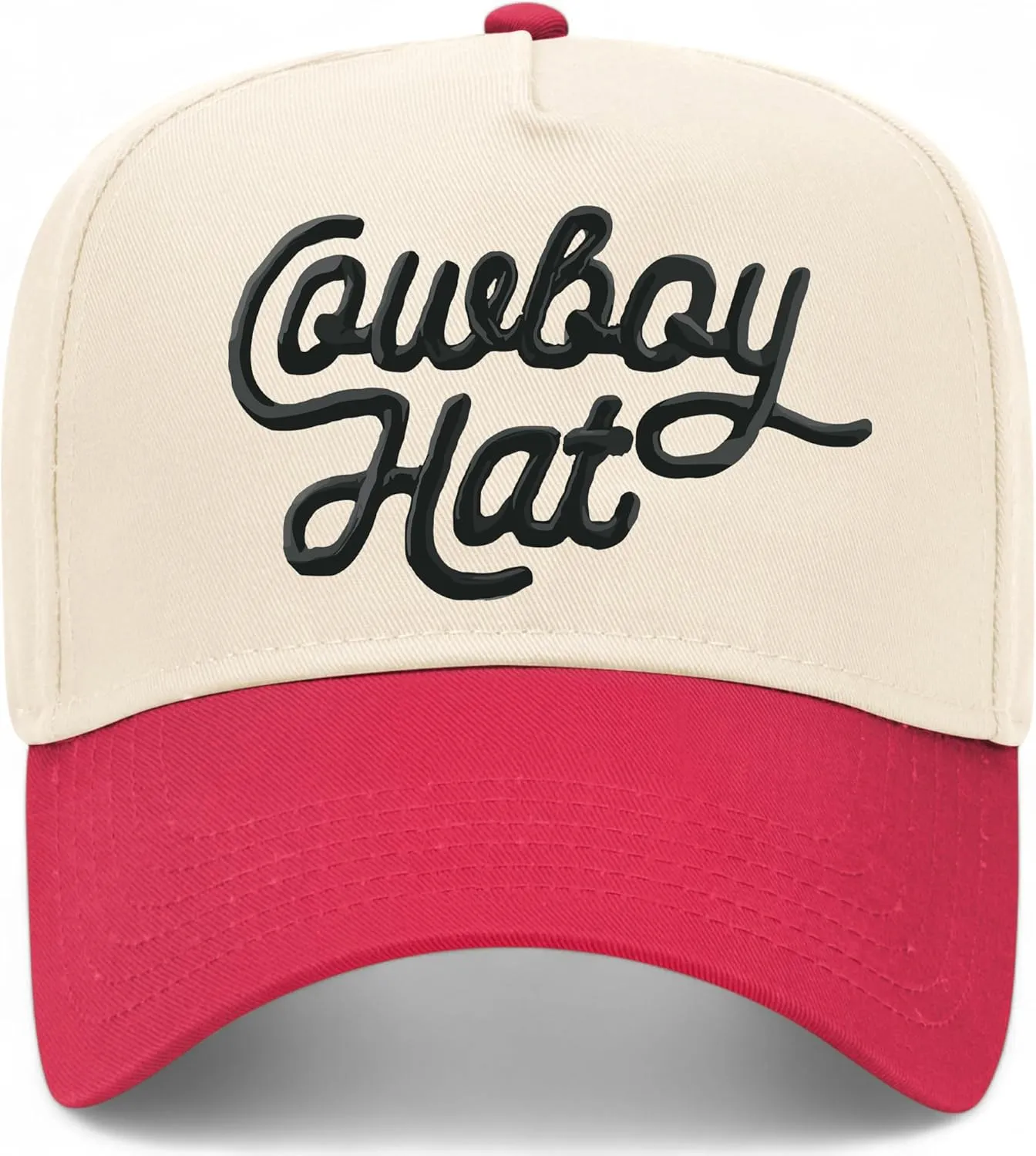 Cowboy Hat Rope Vintage Trucker Hat | Premium Snapback Hat for Men & Women