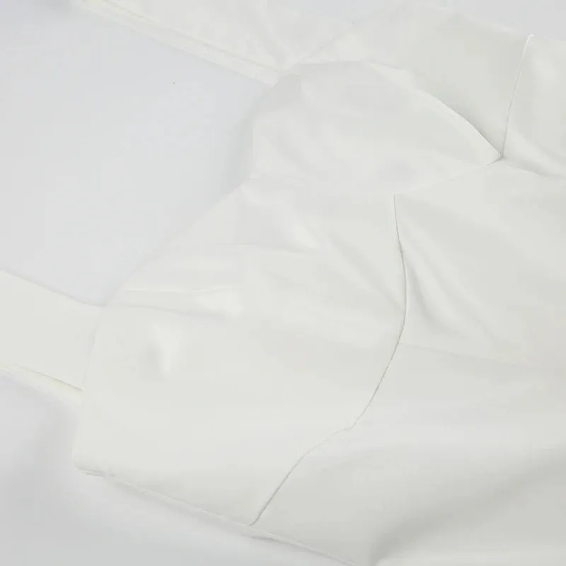 Darlingaga Fashion Chic Satin Party Dress Mini White Bud Spaghetti Strap Corset Sexy Summer Dresses Women Tie-Up Bow Sundress
