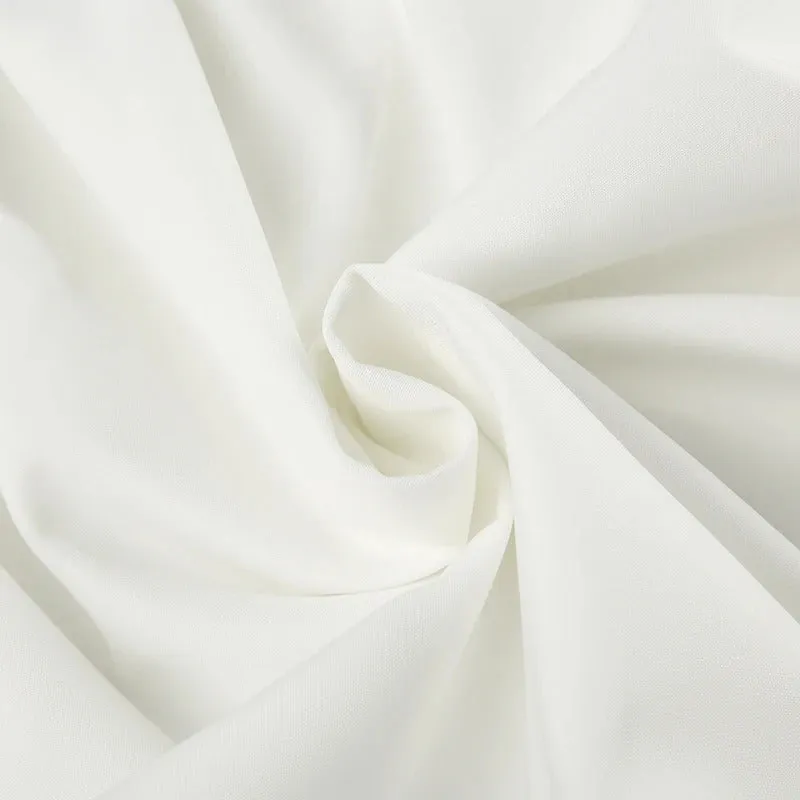Darlingaga Fashion Chic Satin Party Dress Mini White Bud Spaghetti Strap Corset Sexy Summer Dresses Women Tie-Up Bow Sundress
