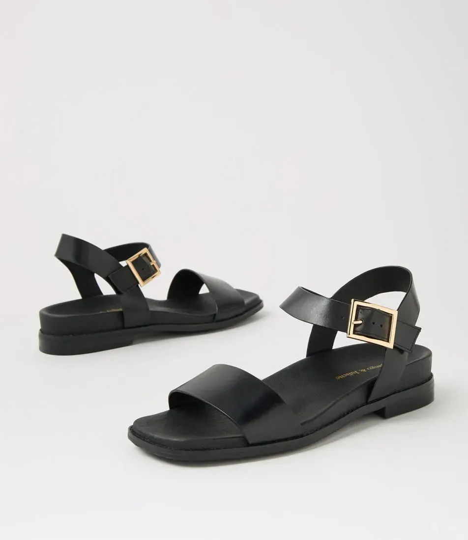 Django & Juliette 'Elissay Sandal' - Black