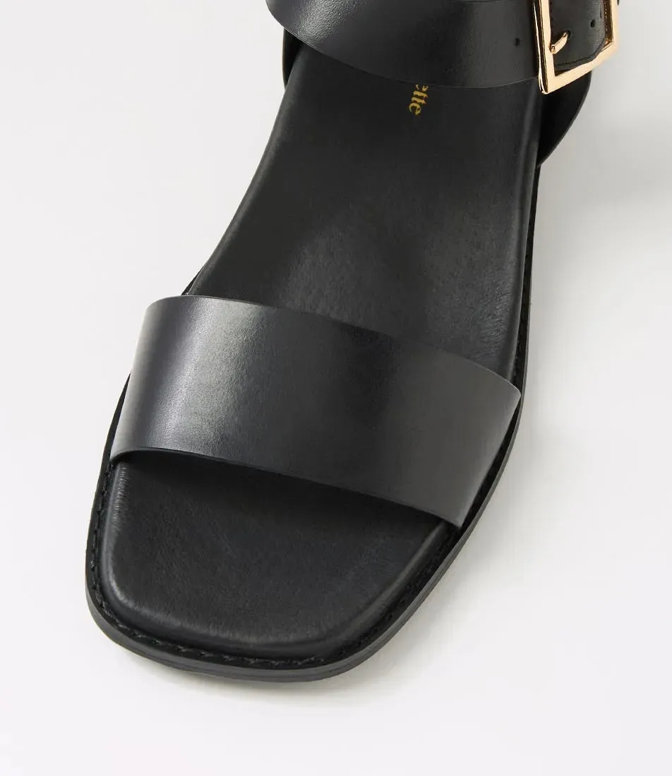 Django & Juliette 'Elissay Sandal' - Black