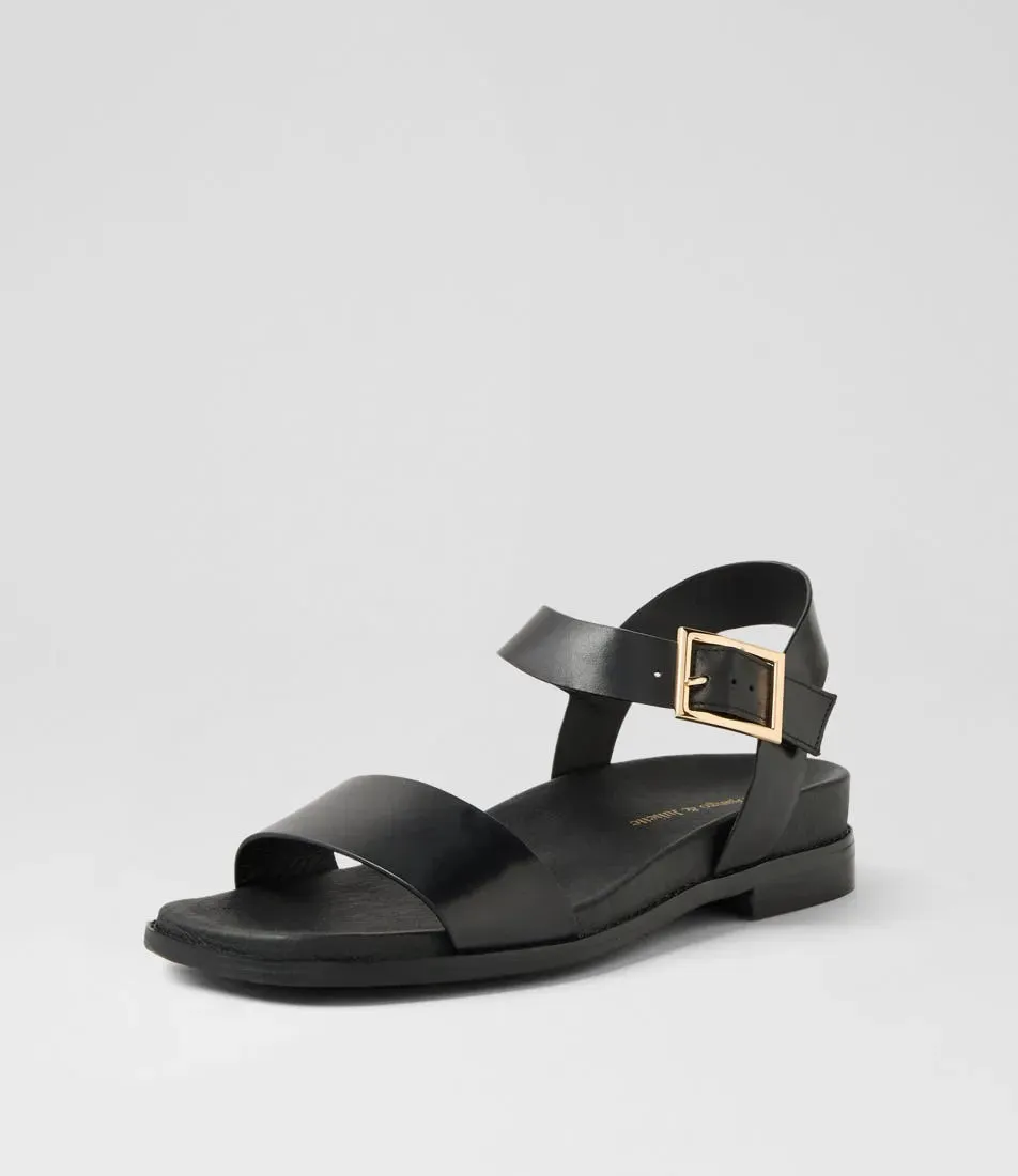 Django & Juliette 'Elissay Sandal' - Black