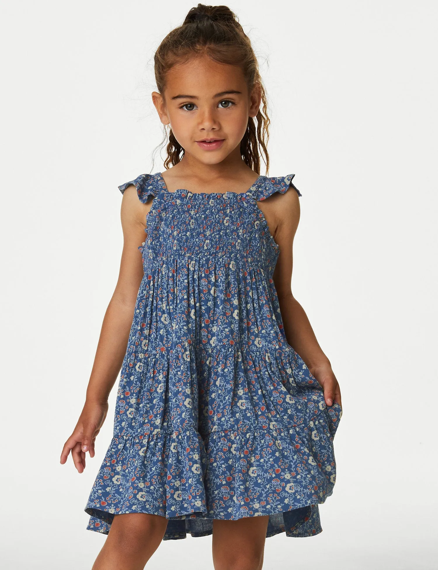 Floral Tiered Dress