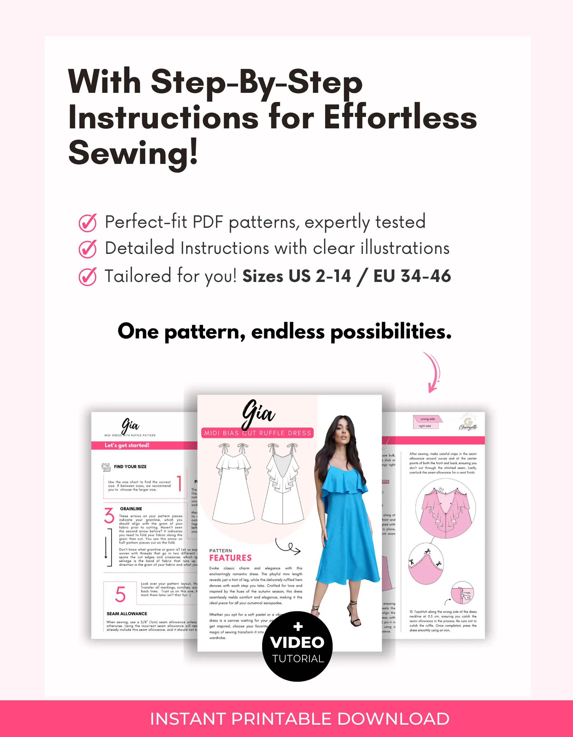 Gia Sundress Pattern