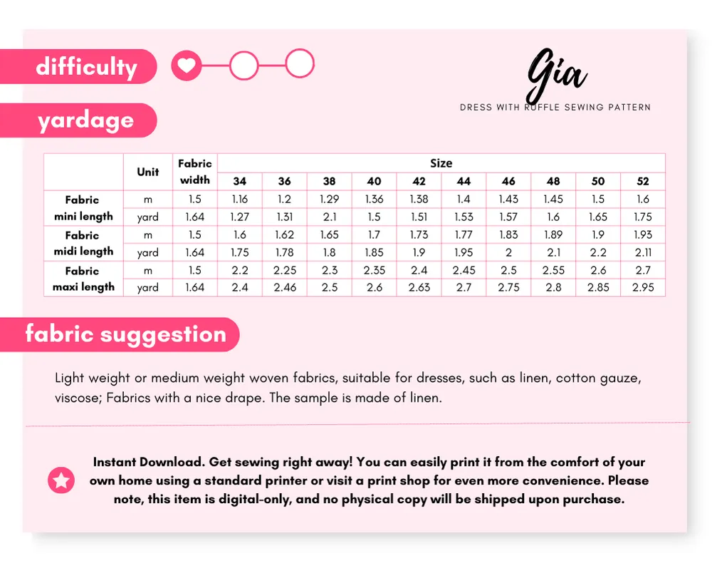 Gia Sundress Pattern