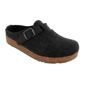Haflinger GZB Clog (Unisex) - Charcoal
