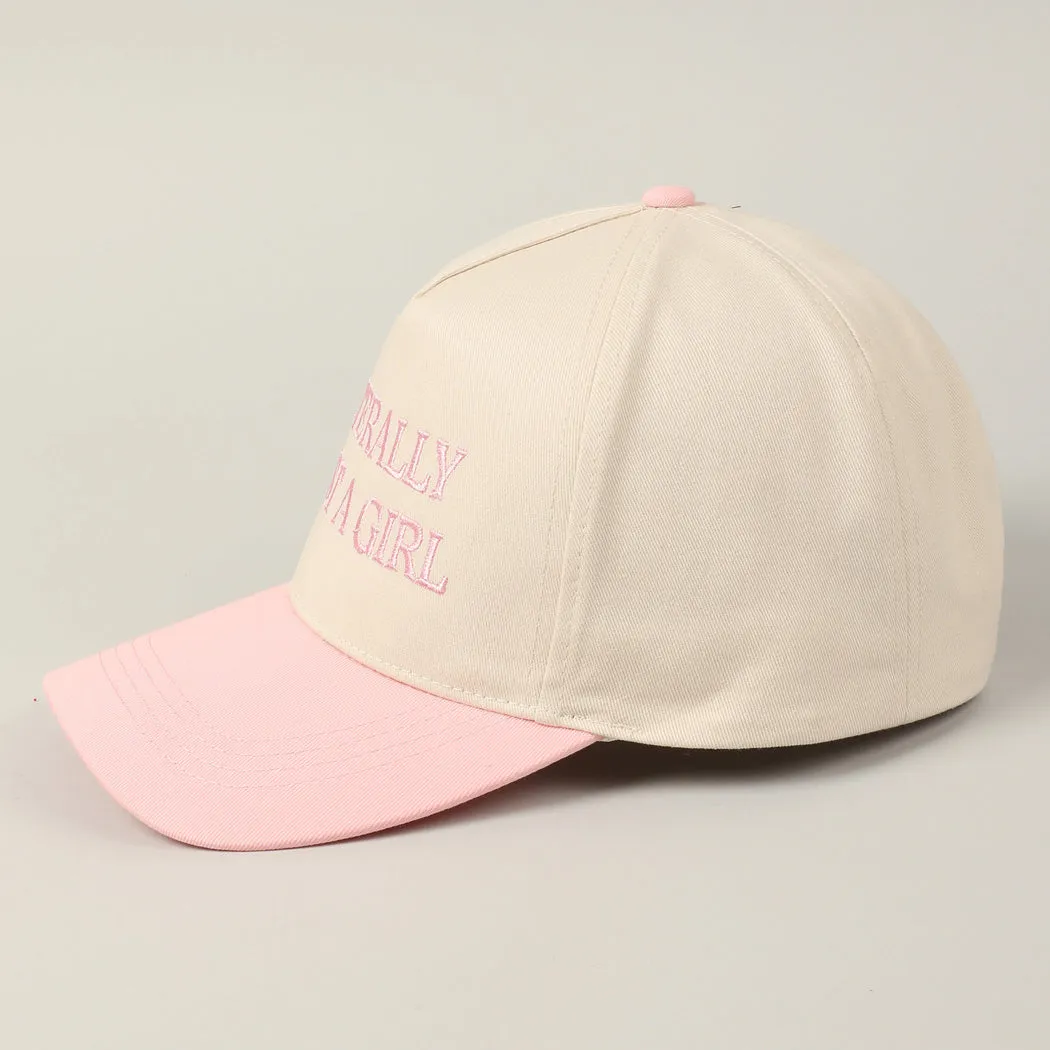 Just A Girl Trucker Hat
