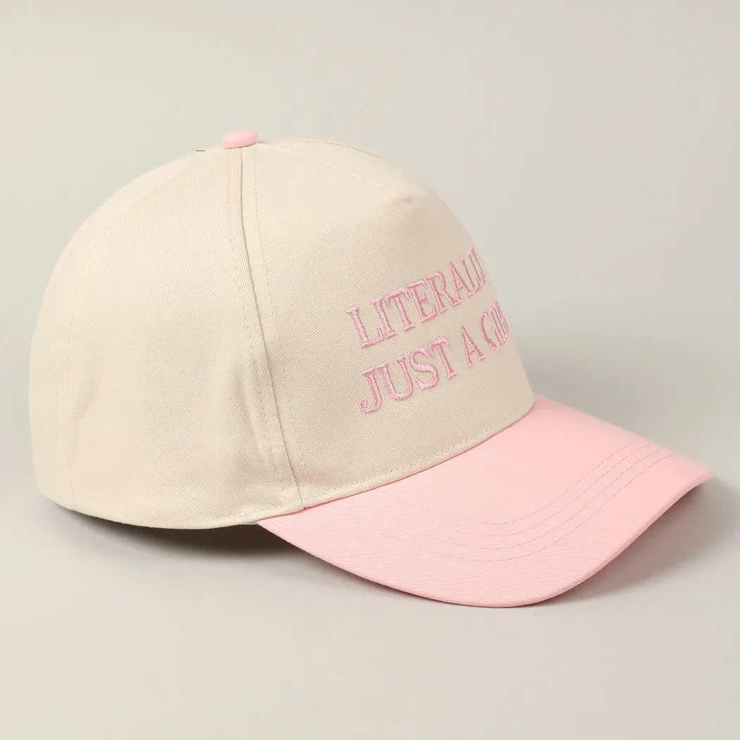 Just A Girl Trucker Hat
