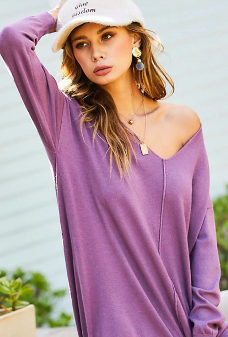 Lovely in Lilac Soft Sweater (Reg)