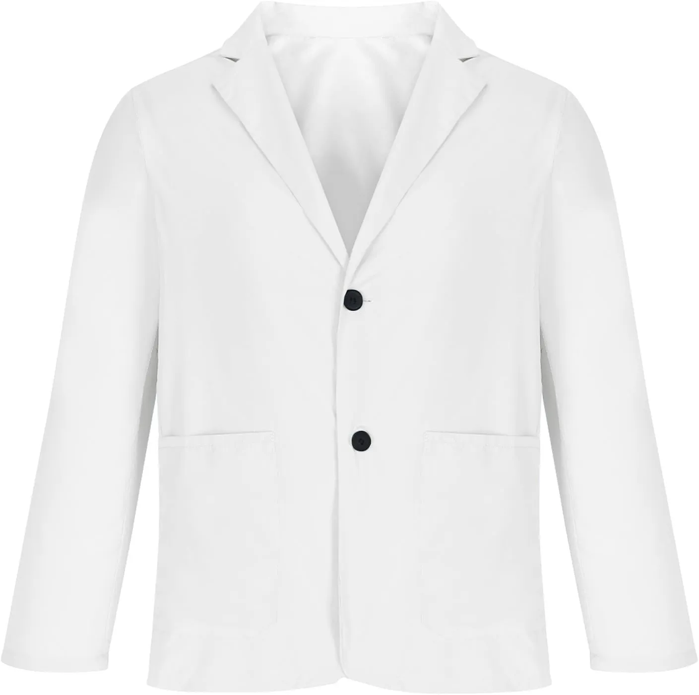 Men's Casual Fashion Sports Blazer Slim Fit Suit Jackets Two Buttons Lightweight Outerwear Jacket with Two Pockets