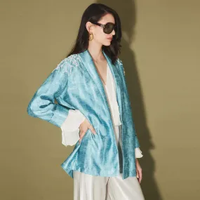 PEARLY CORALS AZURE JACKET