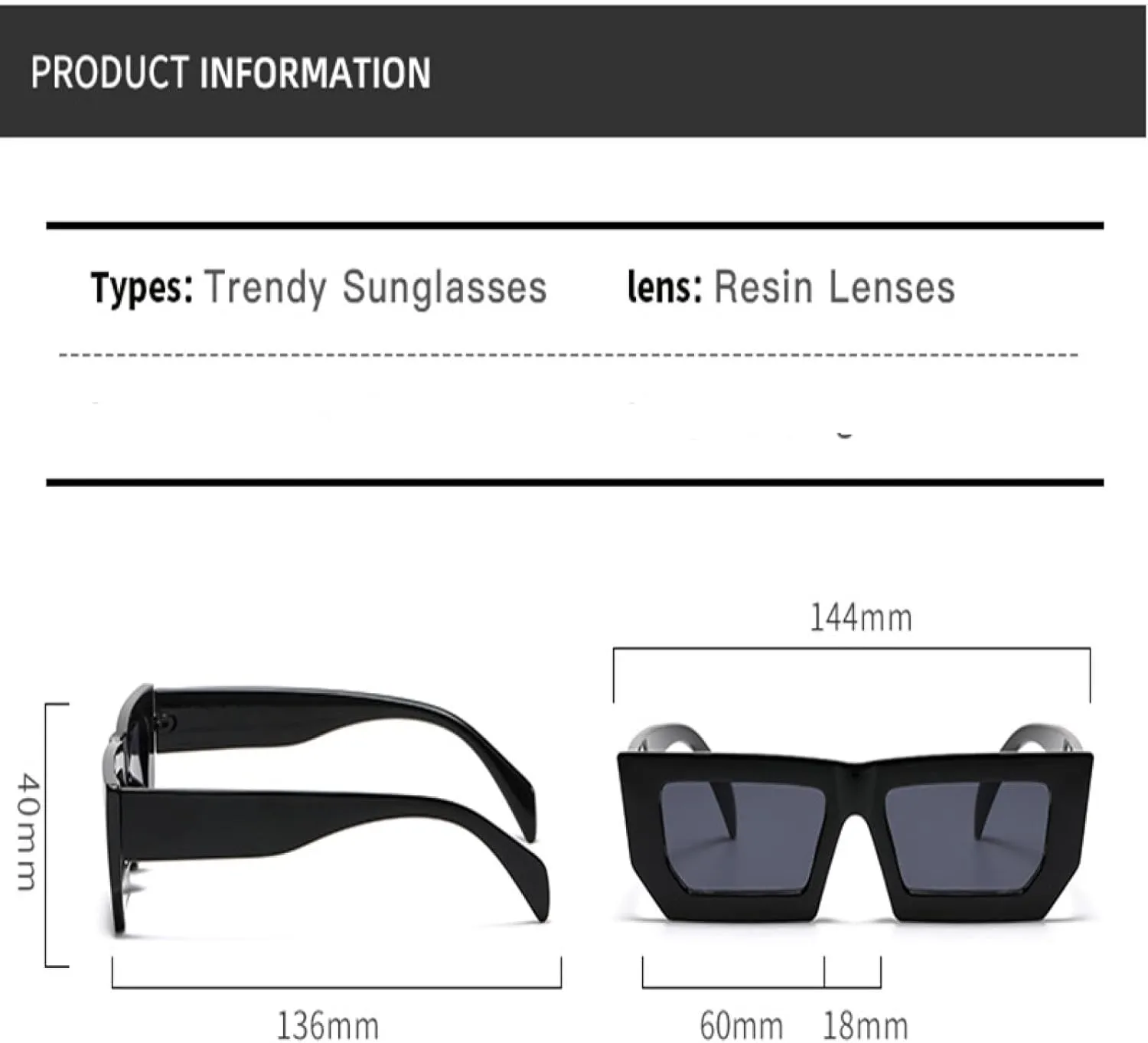 Retro Rectangular Sunglasses Women Classic Vintage Small Luxury Female Shades Eyewear