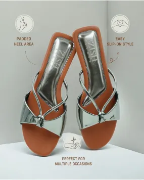 Silver Carolina Flats