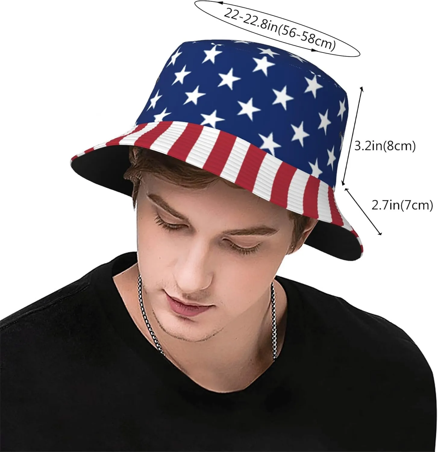 Trendy Bucket Hat - Comfortable Packable Sun Beach Hat for Women Men, Perfect for Outdoor Activities Travel Hiking