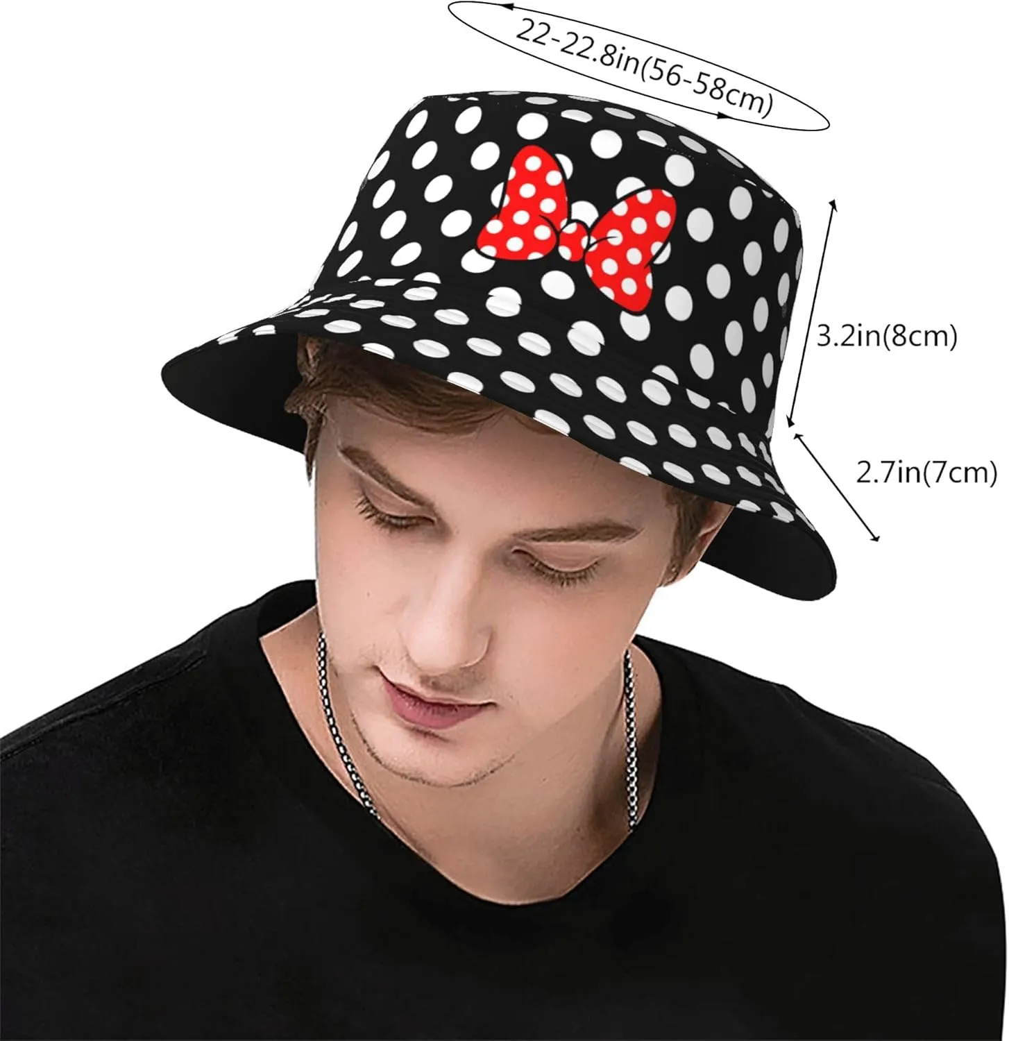 Trendy Bucket Hat - Comfortable Packable Sun Beach Hat for Women Men, Perfect for Outdoor Activities Travel Hiking