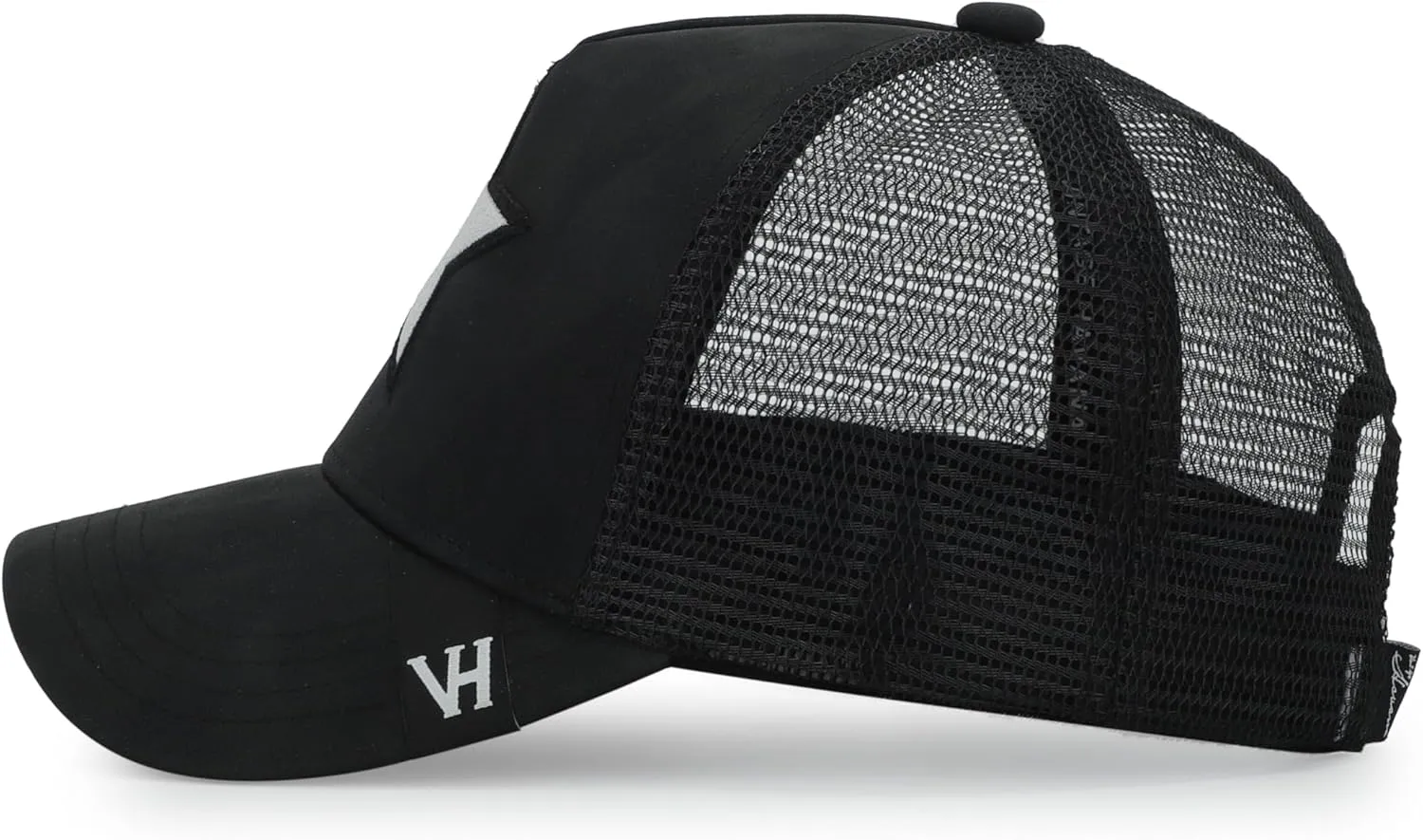 Vintage Havana Black Trucker Hats Women | Mesh Adjustable Snapback Hat | Men & Women Trendy Fashion Baseball Cap
