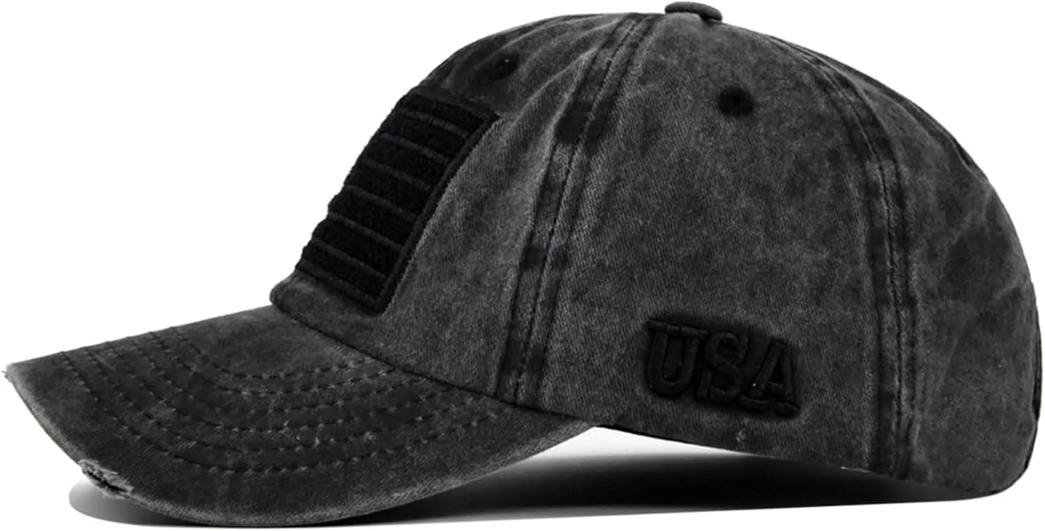 Women Men 4th of July Patriotic Baseball Cap Summer Stars Stripes/Flag Prints Breathable Dad Hat Trendy Trucker Hat