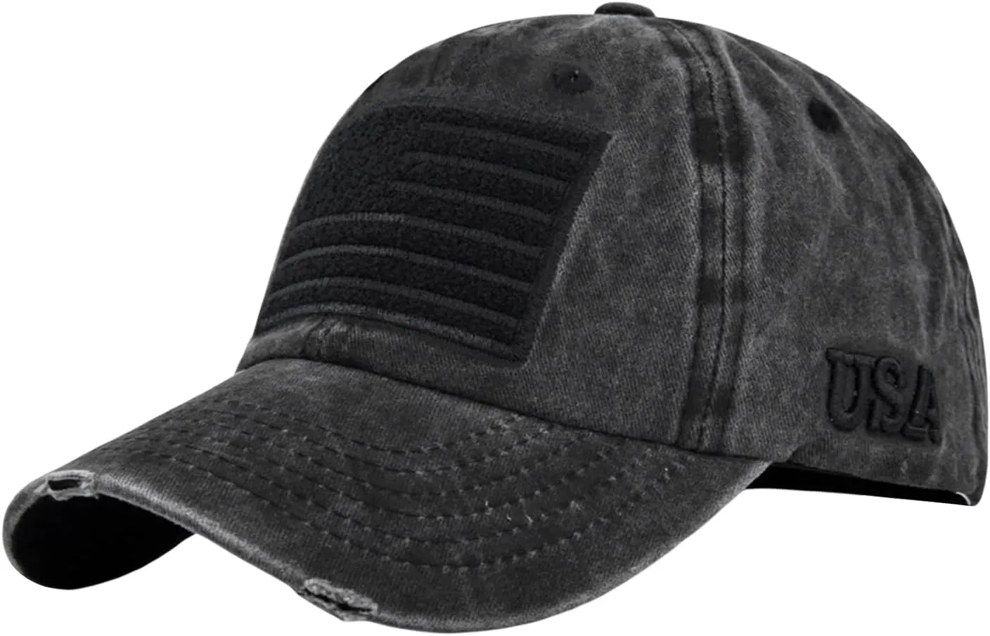 Women Men 4th of July Patriotic Baseball Cap Summer Stars Stripes/Flag Prints Breathable Dad Hat Trendy Trucker Hat