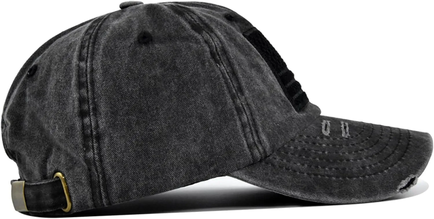 Women Men 4th of July Patriotic Baseball Cap Summer Stars Stripes/Flag Prints Breathable Dad Hat Trendy Trucker Hat