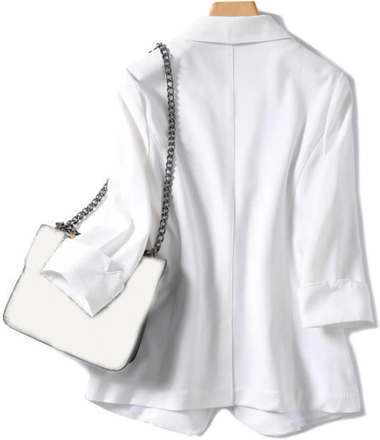 Womens Casual Blazers Long Sleeve Blazer Open Front Cardigan Jacket Work Office Blazer Elegant Casual Work Jacket